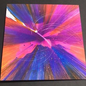 Pink Whiskers 8 by 8 inches